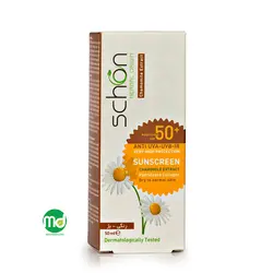 کرم ضد آفتاب پوست خشک شون رنگ بژ SPF 50
