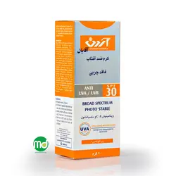 کرم ضد آفتاب آقایان آردن بدون چربی SPF 30