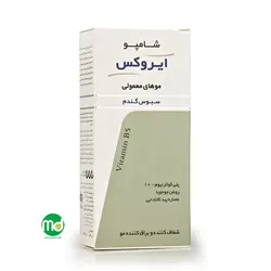 شامپو شفاف کننده سبوس گندم ایروکس برای موهای معمولی