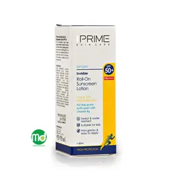 لوسیون ضد آفتاب رول آن پریم بدون رنگ SPF 50