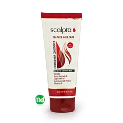 نرم کننده مو اسکالپیا برای موهای رنگ شده بانوان 200ml