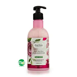 مایع دستشویی کرمی دیپ سنس مدل گلاب 400ml حاوی عصاره رز فرانسوی
