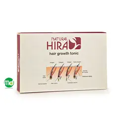 تونیک تقویت کننده نچرال هیرا قطع ریزش مو 3 عددی