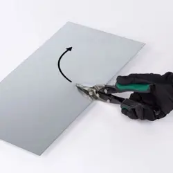 قیچی ورق بر سر کج راست 10 اینچ مدل KRT611103