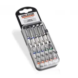 ست 15 عددی سر پیچگوشتی کوتاه وبلند 25 و 50mm