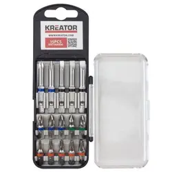 ست 15 عددی سر پیچگوشتی کوتاه وبلند 25 و 50mm