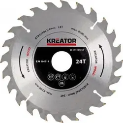 صفحه برش چوب 185 میلیمتری برند کریتور مدل KRT021050