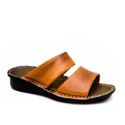 صندل طبی چرم مردانه دست دوز  مدل 304
