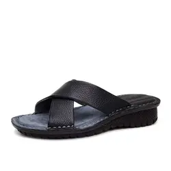 صندل طبی چرم مردانه دست دوز مدل 310