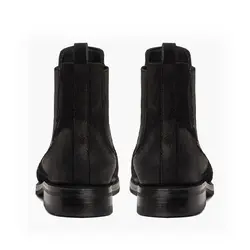 نیم بوت مردانه تمام چرم دست دوز جیر کلاین