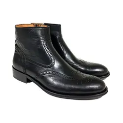 نیم بوت تمام چرم دست دوز هشترک سه تکه