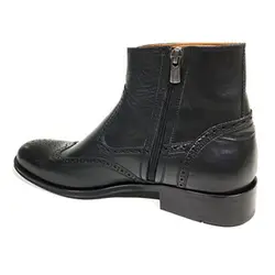 نیم بوت تمام چرم دست دوز هشترک سه تکه