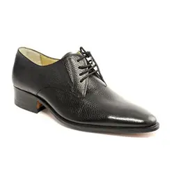 کفش مردانه چرم دست دوز بنددار مدل جورجیا
