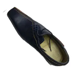 کفش مردانه چرم دست دوز بغل بندی بغل بخیه