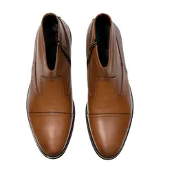 نیم بوت مردانه چرم طبیعی کد 141210