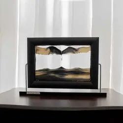 تابلو شنی واندرفول سند طرح مستطیل قاب مشکی  کد RB