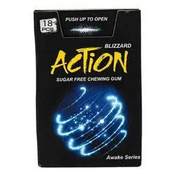 آدامس بدون شکر با طعم اکالیپتوس اکشن