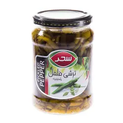 ترشی فلفل سوزنی سحر ۷۵۰ گرمی