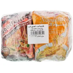 بسته ۱۰ عددی نودالیت با طعم های قارچ و پنیر + باربیکیو الیت ۷۵ میلی لیتری