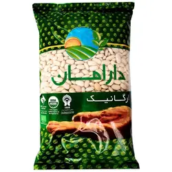 لوبیا سفید ارگانیک دارامان ۹۰۰ گرمی