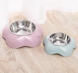 ظرف طرح ستاره استیل سگ و گربه (سایز بزرگ)