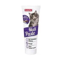 خمیر مالت گربه بیفار وزن 100 گرم ا beaphar Anti-Hairball Malt Paste