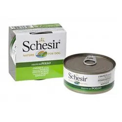 کنسرو سگ شسیر با طعم مرغ _schesir