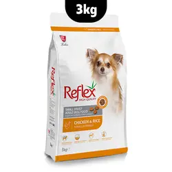 غذای خشک سگ های بالغ نژاد کوچک رفلکس _ 3kg