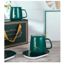 ماگ حرارتی لاکی با صفحه گرمکن برقی