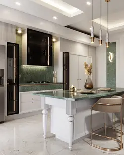 صحنه آماده آشپزخانه نئوکلاسیک 06(کرونا)