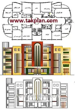 - ساختمان اداری دانشگاه