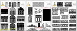 آبجکت تزيينات معماري اسلامي 2