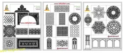 آبجکت تزيينات معماري اسلامي 4