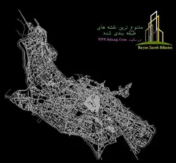 نقشه شیراز