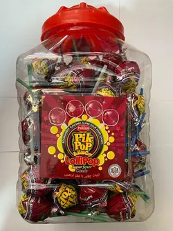 آبنبات Pik pok آدامس دار 100 عددی