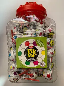 آبنبات Pik pok آدامس دار 100 عددی