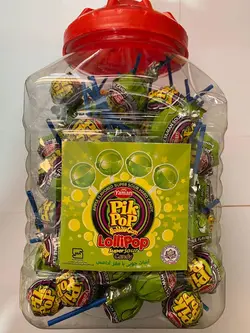 آبنبات Pik pok آدامس دار 100 عددی