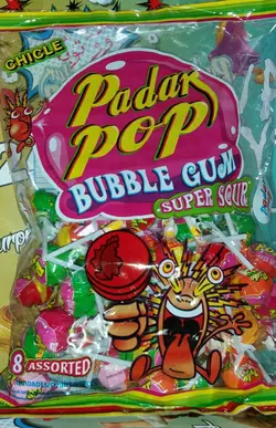 آبنبات پادارپوپ آدماس دار کیسه ای ۴۸ عددی