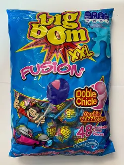 آبنبات های آدامس دار Big bom کلمبیایی