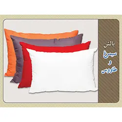 بالش سیمرغ رنگی