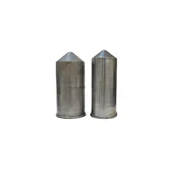 قالب فلزی استوانه نوک تیز