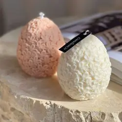 قالب سیلیکونی تخم مرغ گل دار