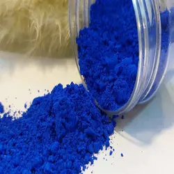 رنگ معدنی آبی