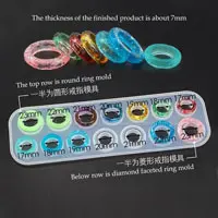 قالب سیلیکونی رینگ