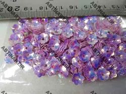 پولک گل بنفش روشن