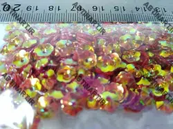 پولک گل قرمز هفت رنگ