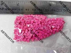 منجوق مکعب صورتی