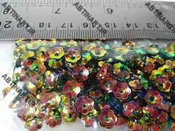 پولک گل هفت رنگ