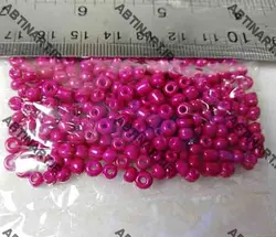 منجوق درشت صورتی تیره