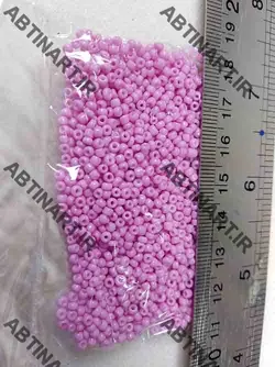 منجوق ریز صورتی روشن